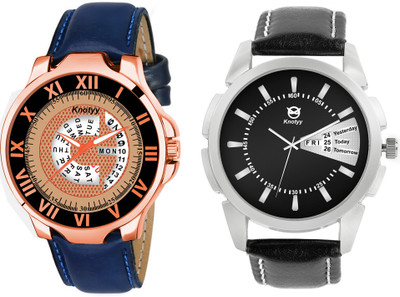 

Knotyy KNTYM15-M14 Combo Day and Date Watch - For Men