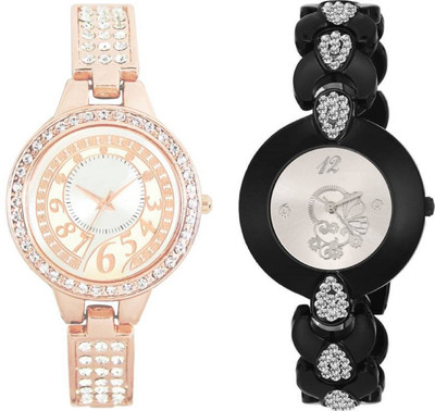 

Montres New Arrival Stylish Designer And Fancy Diamond Dial 147 Watch - For Girls