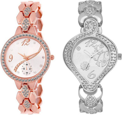 

Montres New Arrival Stylish Designer And Fancy Diamond Dial 200 Watch - For Girls
