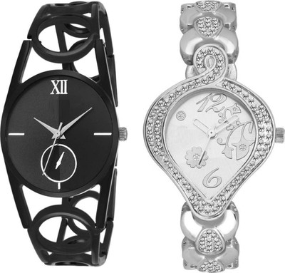 

Montres New Arrival Stylish Designer And Fancy Diamond Dial 185 Watch - For Girls