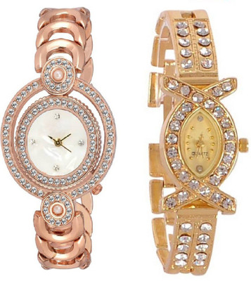 

iDIVAS ALK 54312 New 2018 Unique Collection Multi Dial Combo With 1 year Warranty Watch - For Women