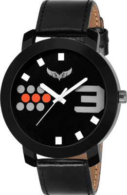 VIKINGS BOYS AND GIRLS VK-GR-129-BLK-BLK SPORTS Watch - For Boys