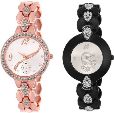 

Montres New Arrival Stylish Designer And Fancy Diamond Dial 204 Watch - For Girls