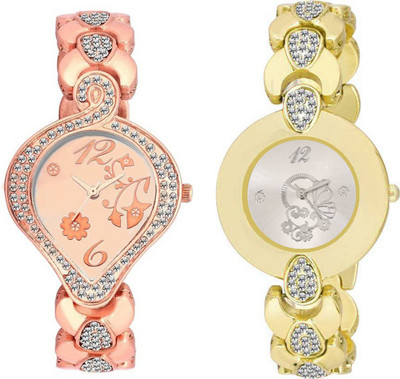 

Montres New Arrival Stylish Designer And Fancy Diamond Dial 224 Watch - For Girls