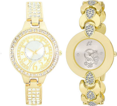 

Montres New Arrival Stylish Designer And Fancy Diamond Dial 136 Watch - For Girls