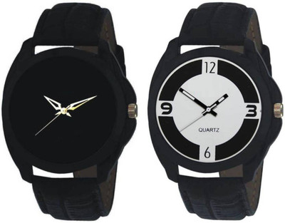

PMAX LEATHER BLACK AND LEATHER 424 BLACK NEW STYLISH FOR Watch - For Men