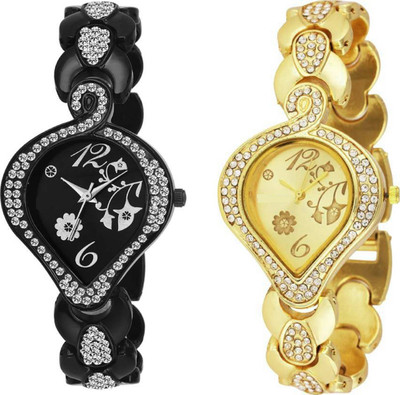 

Montres New Arrival Stylish Designer And Fancy Diamond Dial 213 Watch - For Girls