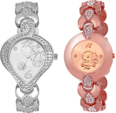 

Montres New Arrival Stylish Designer And Fancy Diamond Dial 211 Watch - For Girls