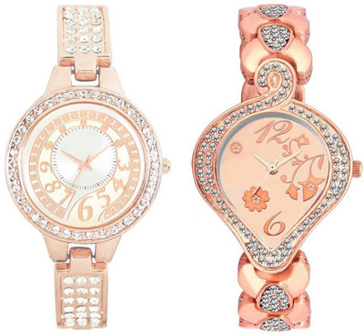 

Montres New Arrival Stylish Designer And Fancy Diamond Dial 146 Watch - For Girls