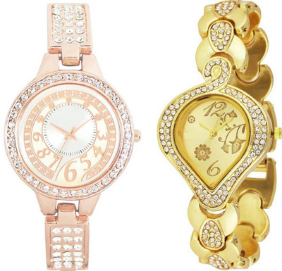 

Montres New Arrival Stylish Designer And Fancy Diamond Dial 145 Watch - For Girls