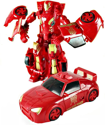 

TALKING GANESHA Avengers 2 Age of Ultron Transformation Deformation Car Truck Action Figure 18cms Transformers Toy - (Iron Man)(Multicolor)