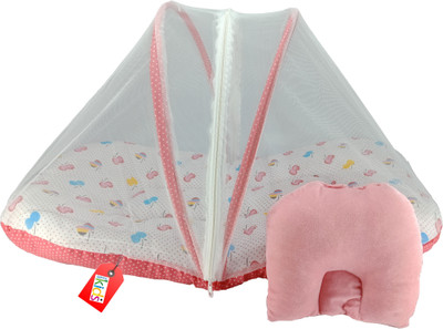 

Anmol Kids Extra Comfort Skin Friendly Super Premium Pink Apple 01 Baby Bed Exquisite(Fabric, Multicolor)