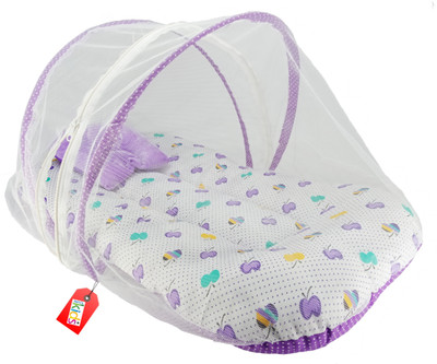 

Anmol Kids Extra Comfort Skin Friendly Super Premium Purple Apple 05 Baby Bed Exquisite(Fabric, Multicolor)