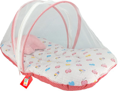 

Anmol Kids Extra Comfort Skin Friendly Super Premium Pink Apple 06 Baby Bed Exquisite(Fabric, Multicolor)