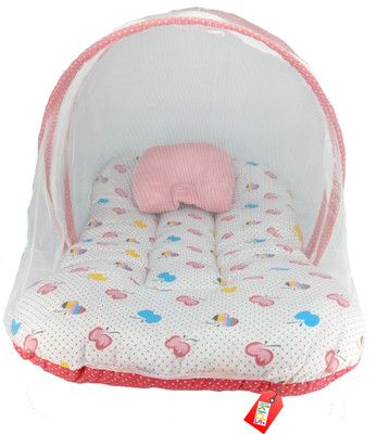 

Anmol Kids Extra Comfort Skin Friendly Super Premium Pink Apple 05 Baby Bed Exquisite(Fabric, Multicolor)