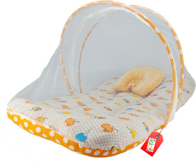 

Anmol Kids Extra Comfort Skin Friendly Super Premium Orange Apple 04 Baby Bed Exquisite(Fabric, Multicolor)