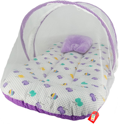 

Anmol Kids Extra Comfort Skin Friendly Super Premium Purple Apple 03 Baby Bed Exquisite(Fabric, Multicolor)