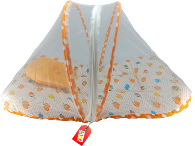 

Anmol Kids Extra Comfort Skin Friendly Super Premium Orange Apple 02 Baby Bed Exquisite(Fabric, Multicolor)