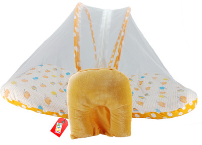 

Anmol Kids Extra Comfort Skin Friendly Super Premium Orange Apple 06 Baby Bed Exquisite(Fabric, Multicolor)