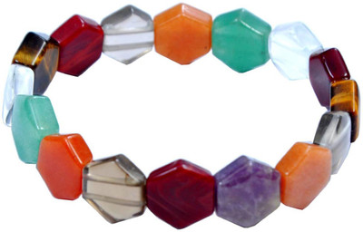 

Satyamani Stone Quartz Bracelet, Multicolor