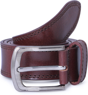 

Aller Men Casual Brown Genuine Leather Belt