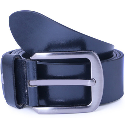 

Debonair International Men Black Genuine Leather Belt