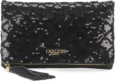 

Carlton London Casual Black Clutch