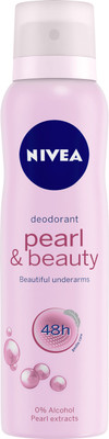 

Nivea Pearl & Beauty Deodorant Spray - For Men & Women(150 ml)