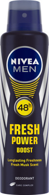 

Nivea Men Fresh Power Boost Deodorant Spray - For Men(150 ml)
