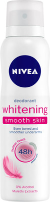 

Nivea Whitening Smooth Skin Deodorant Spray - For Women(150 ml)