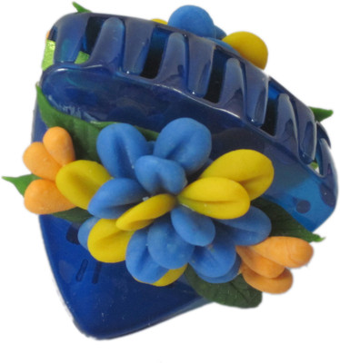 

Advance Hotline Porcelain clay work fancy hair clutcher Hair Clip(Multicolor)
