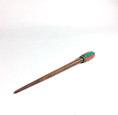 

Artistique Multi Color Wooden Bun Stick Bun Stick(Multicolor)