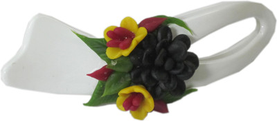 

Advance Hotline Porcelain clay work fancy banana clip Banana Clip(Multicolor)