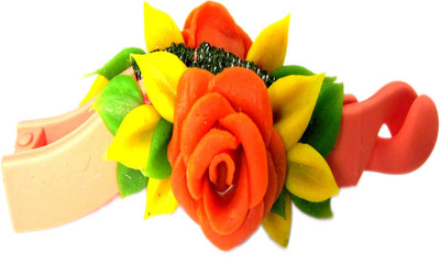 

Advance Hotline Porcelain clay work fancy banana clip Banana Clip(Multicolor)