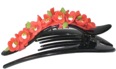 

Advance Hotline Porcelain clay work fancy hair claw Hair Clip(Multicolor)