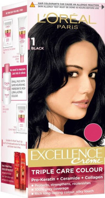

L'Oreal Paris Excellence Creme Hair Color(Black 1)