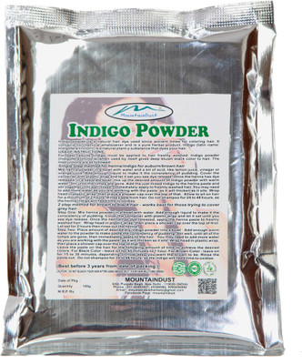 

mountaindust Indigo Powder Hair Color(Black and Brown)