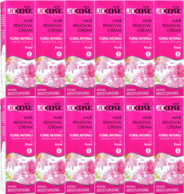 

Jocose Hair Removal Rose 50 g (Pack of 12) Cream(600 g, Set of 12)