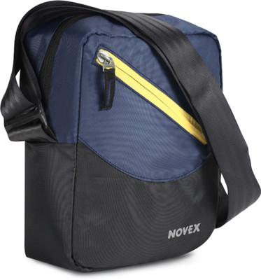 

Novex Men & Women Casual Blue Nylon Sling Bag