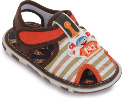 

Footfun by Liberty Boys & Girls Slip-on Sports Sandals(Brown