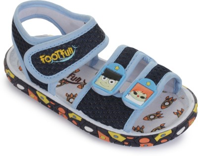 

Footfun by Liberty Boys & Girls Slip-on Sports Sandals(Blue