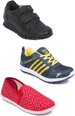 

Asian Boys Lace Running Shoes(Multicolor