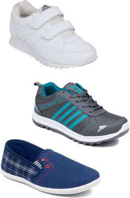 

Asian Boys Lace Running Shoes(Multicolor