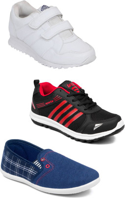 

Asian Boys Lace Running Shoes(Multicolor