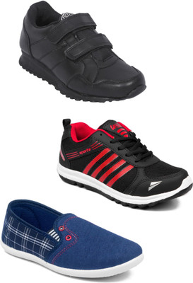 

Asian Boys Lace Running Shoes(Multicolor