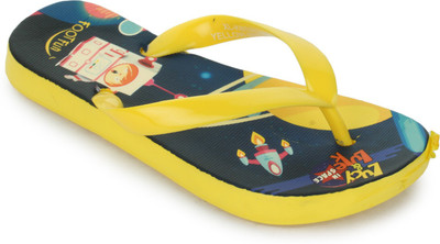 

Footfun Boys & Girls Slip On Slipper Flip Flop(Yellow