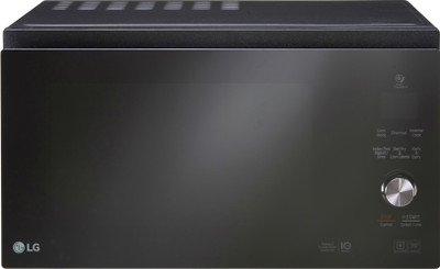 LG 39 L Charcoal Convection Microwave Oven(MJ3965BQS, Black)