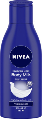 

Nivea Body Milk Nourishing Lotion(120 ml)