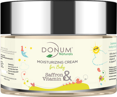 

Donum NATURALS GLOWING SKIN DEEP MOISTURIZING CREAM FOR BABY WITH SAFFRON VITAMIN F(60 g)