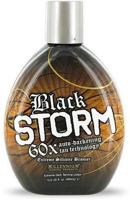 

Millennium Black Storm X Bronzer Indoor Outdoor Tanning Bed Lotion(400 ml)